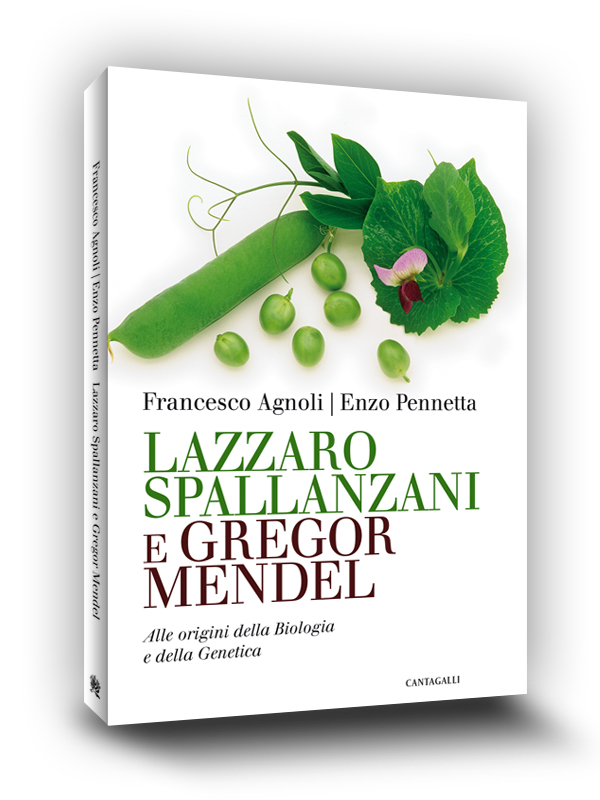 Cover book | Lazzaro Spallanzano e Gregor Mendel | Edizioni Cantagalli | Siena