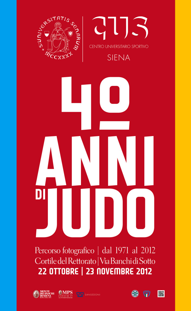 Stendardo | 40 anni di Judo | Cus Siena | 2012