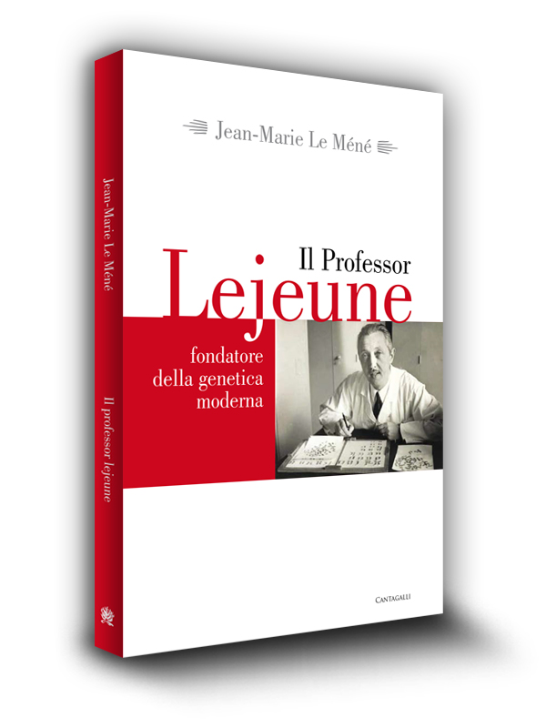 Cover book | Il Professor Lejeune | Jean-Marie Le Méné | Edizioni Cantagalli | Siena