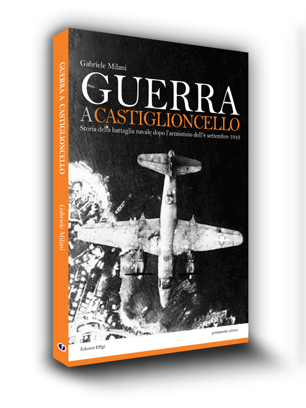 Cover book | Guerra a Castiglioncello | Edizioni Primamedia | Siena