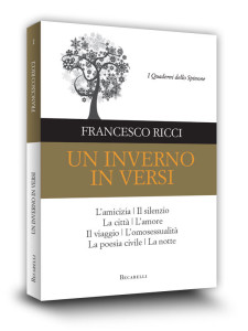 Book cover | Un inverno in verso | Francesco Ricci | I Quaderni dello Spinone | Becarelli Editore | Siena | 2013