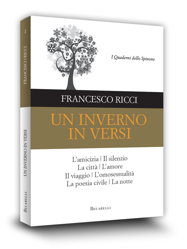 Book cover | Un inverno in versi | Francesco Ricci | I Quaderni dello Spinone | Becarelli Editore | Siena | 2013